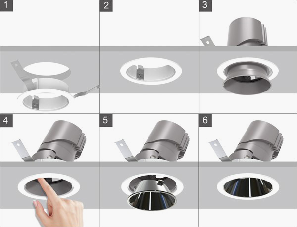 ELLA-Hotel Round Adjustable 5W-35W