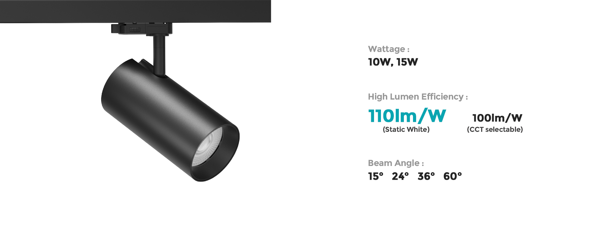 ALINE Track Light 10-15W