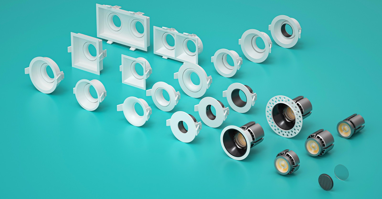 AVA MR16 Modular Downlight System