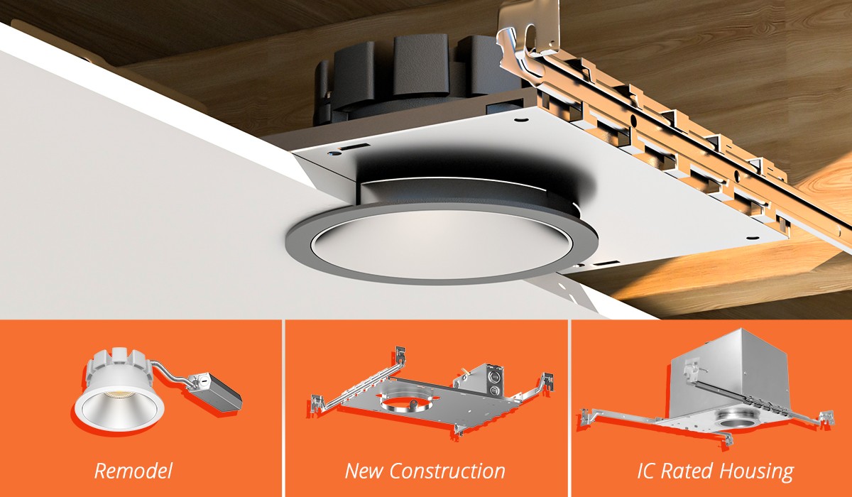 Galaxy 4,5,6 inch High Ceiling Application LED Recessed Downlight