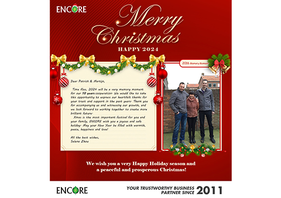 Happy New Year 2024: A Radiant Christmas with Encore Lighting