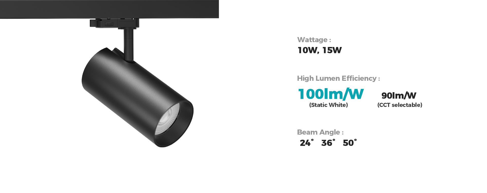 EVO Track Light 10-15W