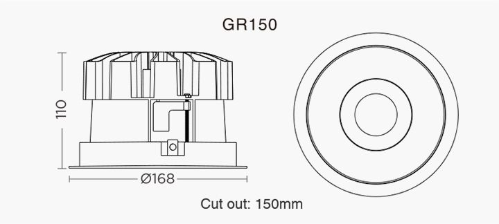 Galaxy Downlight 40W-45W