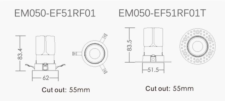 ELLA-Hotel Round Fixed 5W-35W