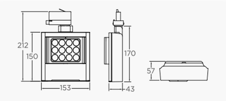 MEGA Track Light 25W