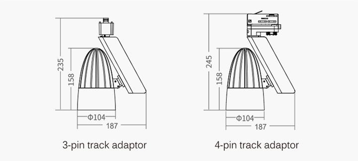 AIMER Track Light 25-35W