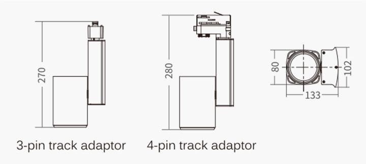 BIRO Track Light 20W-30W