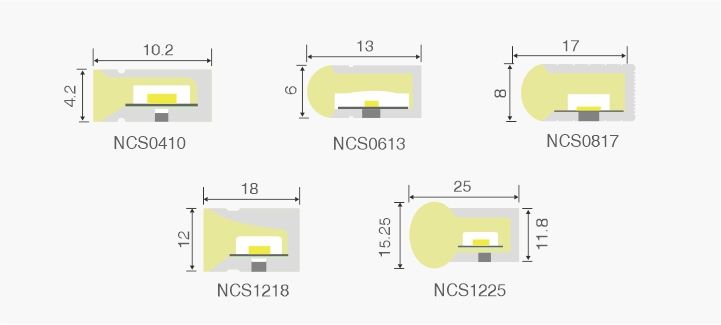 Silicone Neon Flex Strip-Side Banding Series