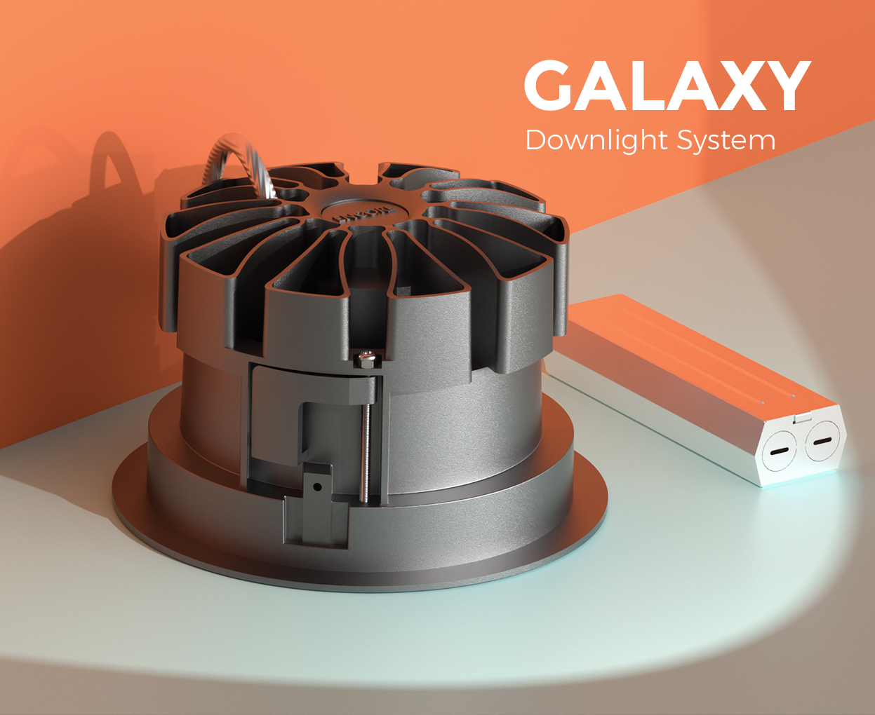 Galaxy 4,5,6 inch High Ceiling Application LED Recessed Downlight