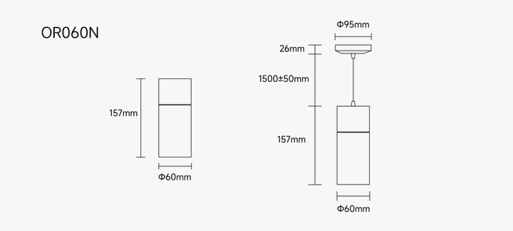 OVEGA Cylinder-Narrow Beam OVEGA Cylinder-Narrow Beam