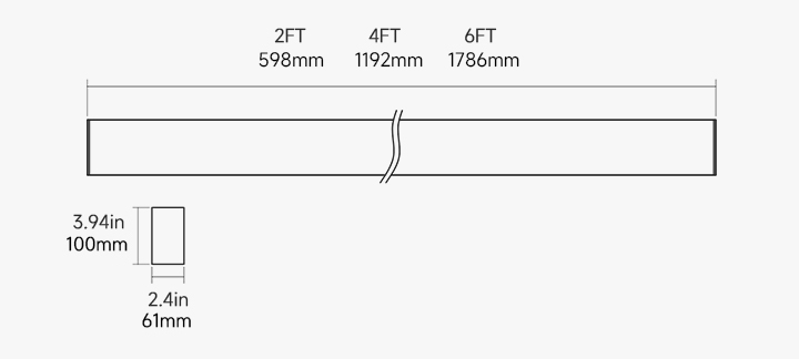 SLEM 2.4in Linear Light System