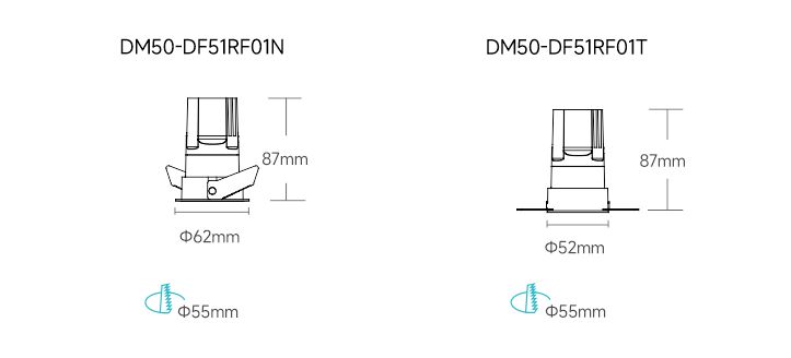 DELLA Fixed Downlight 8W-10W