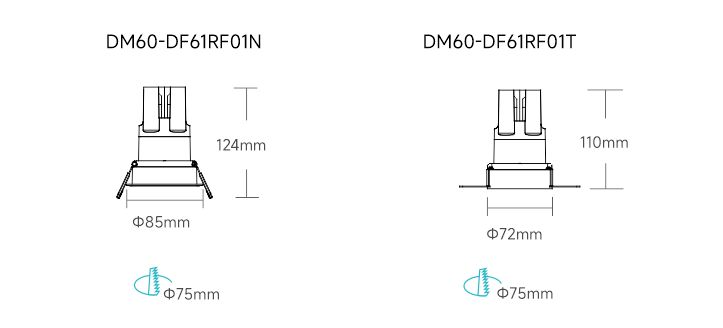 DELLA Fixed Downlight 10W-15W DELLA Fixed Downlight 10W-15W