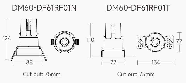 DELLA Fixed Downlight 10W-15W