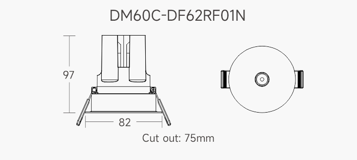 DELLA Pin-Hole Downlight 8W