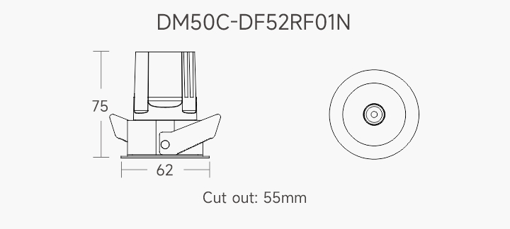 DELLA Pin-Hole Downlight 5W
