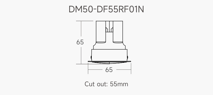 DELLA Wallwasher Downlight 8W-10W