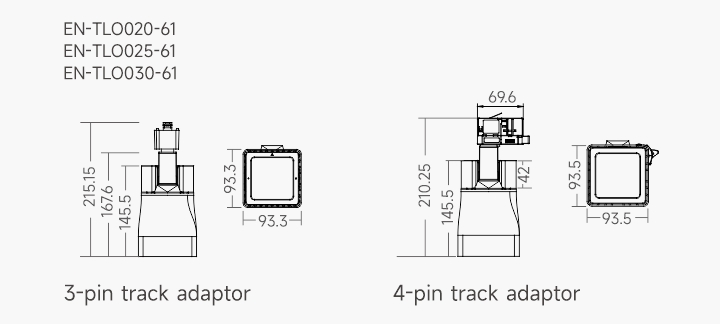 OVEGA-Plus Led Track light 20-30W