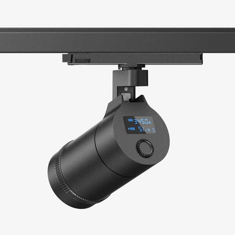 Digital Display Track Light 25W