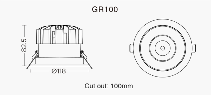 GALAXY Downlight 25W