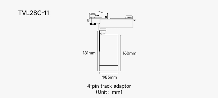 VEGA-Standard Track Light 28W VEGA-Standard Track Light 28W