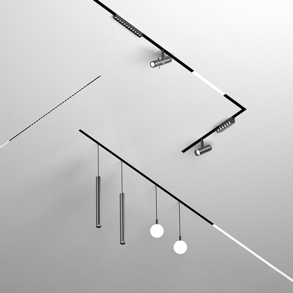 Magnetic Track Light System